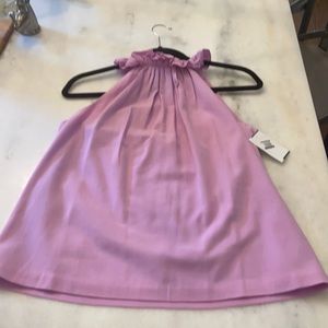 Trina Turk small lavender tank top